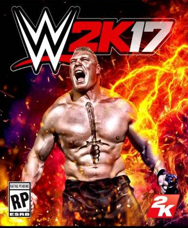 WWE 2k17 (EU) Game Cover