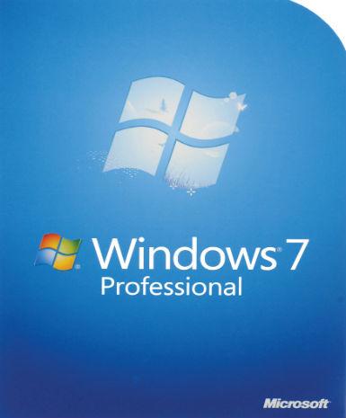 Windows 7 Professional OEM CoA Game Cover