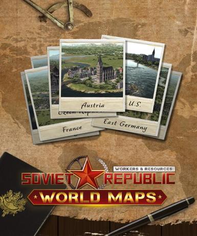 Workers & Resources: Soviet Republic - World Maps (DLC) (Steam) Game Cover