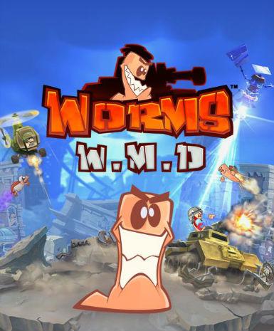 Worms W.M.D Game Cover