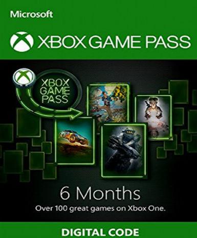 XBOX Game Pass 6 Months Game Cover