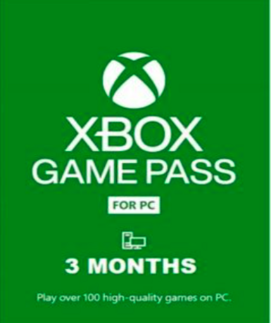 XBOX Game Pass PC 3 Months Trial Game Cover