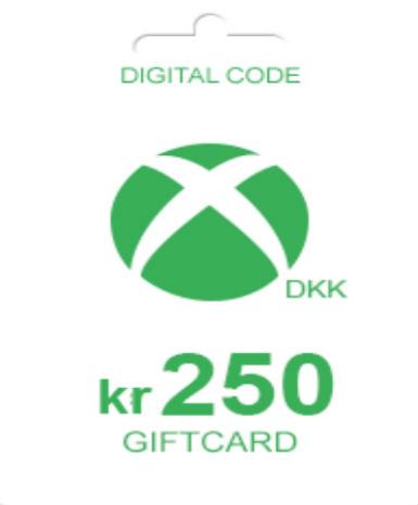 XBOX Gift Card 250 DKK (Denmark) Game Cover