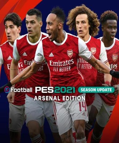 eFootball PES 2021 Season Update (Arsenal Edition) (EU) Game Cover