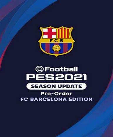 eFootball PES 2021 Season Update: FC Barcelona Edition (EU) Game Cover