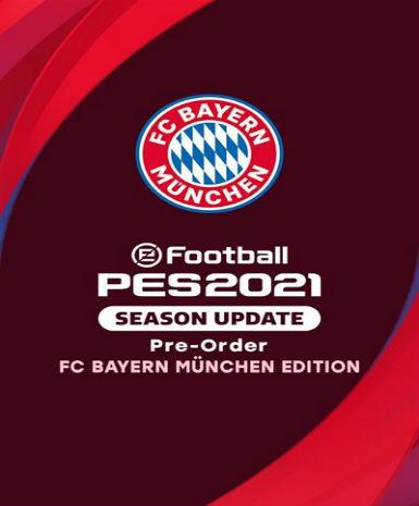 eFootball PES 2021 Season Update: FC Bayern München Edition Game Cover