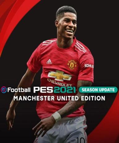 eFootball PES 2021 Season Update (Manchester United Edition) (EU) Game Cover
