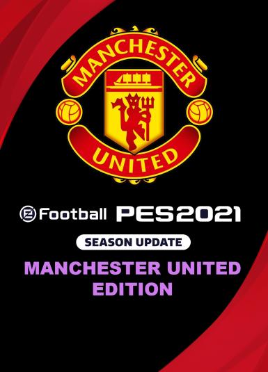 eFootball PES 2021 Season Update: Manchester United Edition Game Cover